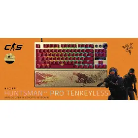 Herní klávesnice - Razer Huntsman V3 Pro TKL Counter-Strike 2 Ed. US - 5