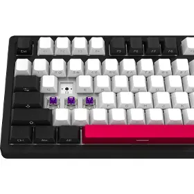 Herní klávesnice - LORGAR KBP7075MW Red/Black CZ/SK - 4