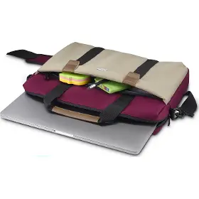 Brašna na notebook - Hama Silvan 13,3-14,1" Beige/Burgundy - 4