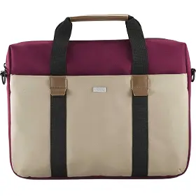 Brašna na notebook - Hama Silvan 13,3-14,1" Beige/Burgundy - 1
