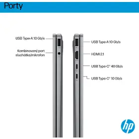 Notebook - HP OmniBook X Flip AI 14-fk0001nc Meteor Silver (CF6L9EA) - 10