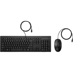 PC klávesnice s myší - HP 225 Wired Mouse and Keyboard Combo G2 - 1