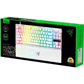 Herní klávesnice - Razer Huntsman V3 Pro TKL White US - 10