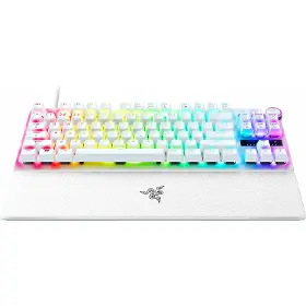 Herní klávesnice - Razer Huntsman V3 Pro TKL White US - 3