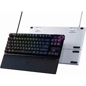Herní klávesnice - Razer Huntsman V3 Pro TKL White US - 4