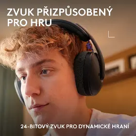 Bezdrátová sluchátka - Logitech G325 Black - 10