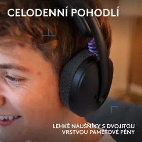 Bezdrátová sluchátka - Logitech G325 Black - 11