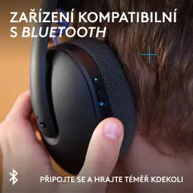 Bezdrátová sluchátka - Logitech G325 Black - 13