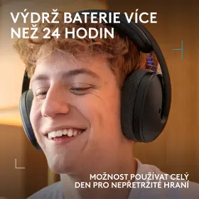 Bezdrátová sluchátka - Logitech G325 Black - 15