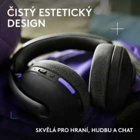 Bezdrátová sluchátka - Logitech G325 Black - 16
