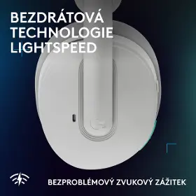 Bezdrátová sluchátka - Logitech G325 White - 12