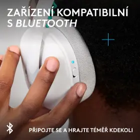 Bezdrátová sluchátka - Logitech G325 White - 13