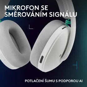 Bezdrátová sluchátka - Logitech G325 White - 14
