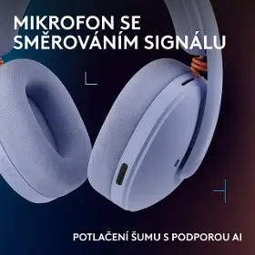 Bezdrátová sluchátka - Logitech G325 Lilac - 14