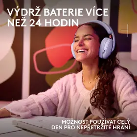 Bezdrátová sluchátka - Logitech G325 Lilac - 15