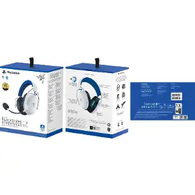 Slúchadlá bezdrôtové - Razer BlackShark V3 X Hyperspeed for PlayStation - White - 8