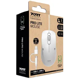 PC myš - Port Designs PRE LITE, biela - 6