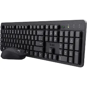 PC klávesnica a myš - set - Trust Ody II Black HU - 4