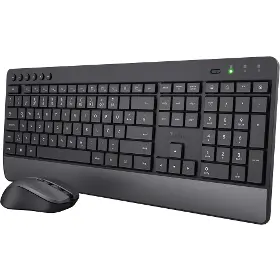 PC klávesnice s myší - Trust Trezo Eco DE - 4