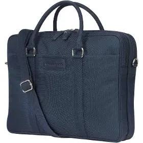 Brašna na notebook - dbramante1928 AVENUE PURE - Taška Ginza pre laptop 16'' Duo Pocket PURE, modrá - 5