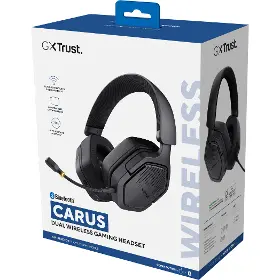 Slúchadlá bezdrôtové - Trust GXT 493PS Carus PS5 Black - 14