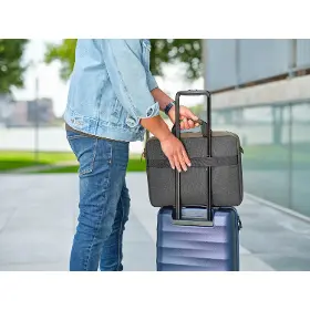Brašna pro notebook - Trust Lisboa Laptop Bag 16" Green - 8