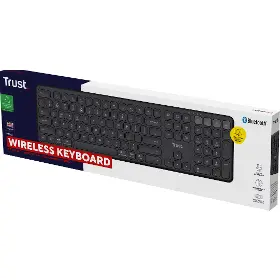 PC klávesnica - Trust Vaiya Multi-device Black CZ/SK - 12