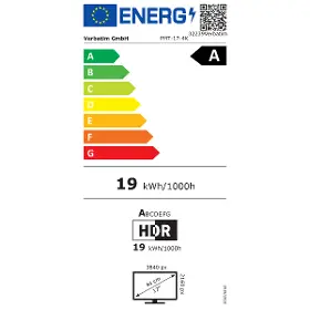 Prenosný LCD monitor - Verbatim 17,3" PMT-15-4K HD Prenosný dotyk. mon. 17,3"čierna - 4