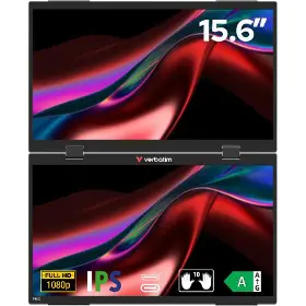 Prenosný LCD monitor - Verbatim 15,6” Dual Essentials 32403 - 2