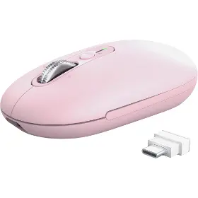 PC myš mini - Trust Seron Slim Pink - 3