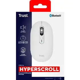 PC myš mini - Trust Seron Slim White - 12