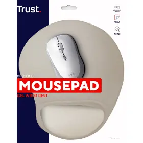 Podložka pod myš gélová - Trust BigFoot Beige - 7