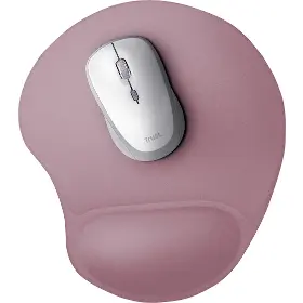 Podložka pod myš gélová - Trust BigFoot Pink - 2