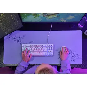 Podložka pod klávesnicu a myš - Trust GXT 759 XXL Blossum - 6