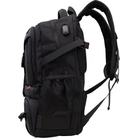 Batoh na notebook - WHITE SHARK DEFENDER Black - 3