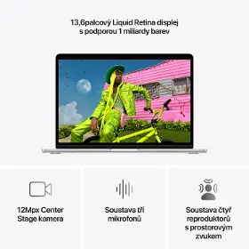 Notebook - Apple MacBook Air 13" M5 CZ 2026 10/8C 16/512GB Silver - 5