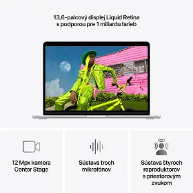 Notebook - Apple MacBook Air 13" M5 SK 2026 10/10C 16/1000GB Silver - 5