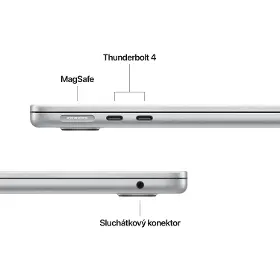 Notebook - Apple MacBook Air 13" M5 CZ 2026 10/10C 24/1000GB Silver - 6