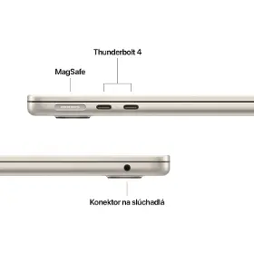 Notebook - Apple MacBook Air 13" M5 SK 2026 10/10C 16/1000GB Starlight - 6