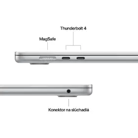 Notebook - Apple MacBook Air 15" M5 SK 2026 10/10C 16/1000GB Silver - 6