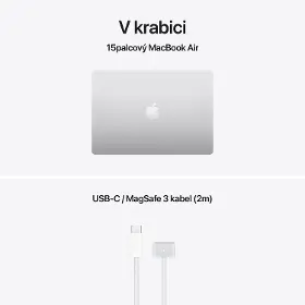 Notebook - Apple MacBook Air 15" M5 CZ 2026 10/10C 24/1000GB Silver - 9