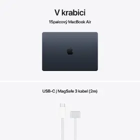 Notebook - Apple MacBook Air 15" M5 CZ 2026 10/10C 24/1000GB Midnight - 9