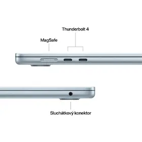 Notebook - Apple MacBook Air 15" M5 CZ 2026 10/10C 16/1000GB Sky Blue - 6