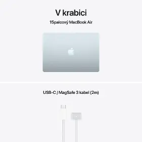 Notebook - Apple MacBook Air 15" M5 CZ 2026 10/10C 16/1000GB Sky Blue - 9