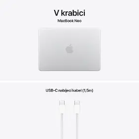 Notebook - Apple MacBook Neo A18 Pro CZ 8/256GB Silver - 10