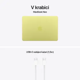 Notebook - Apple MacBook Neo A18 Pro CZ 8/256GB Citrus - 10