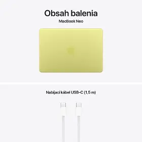 Notebook - Apple MacBook Neo A18 Pro SK 8/256GB Citrus - 10