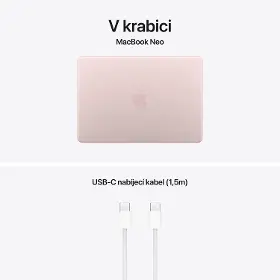 Notebook - Apple MacBook Neo A18 Pro CZ 8/256GB Blush - 10