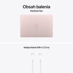 Notebook - Apple MacBook Neo A18 Pro SK 8/512GB Blush Touch ID - 10