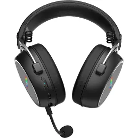 Bezdrátová sluchátka - Hator HYPERGANG  3 Wireless Black - 5